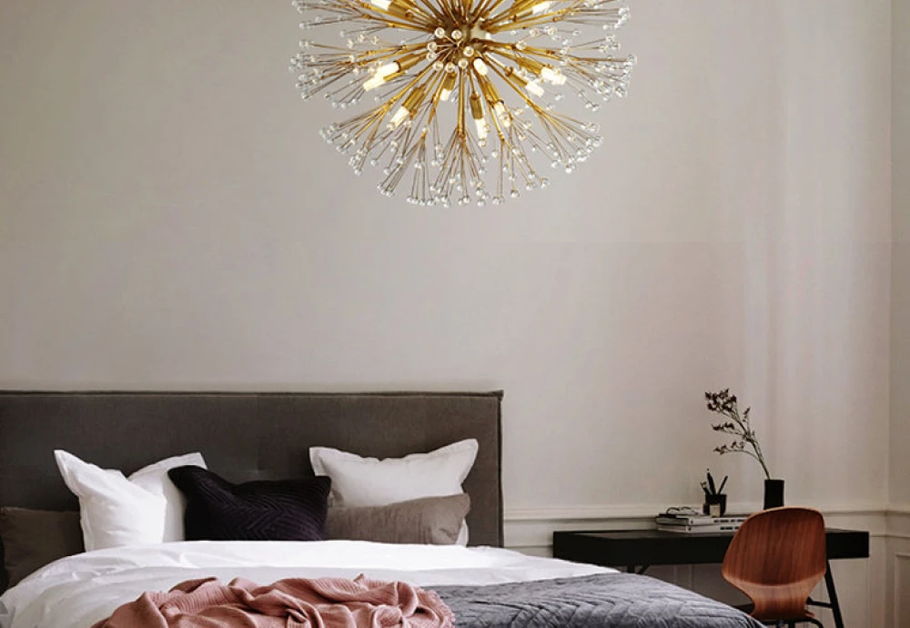 glass globe chandelier