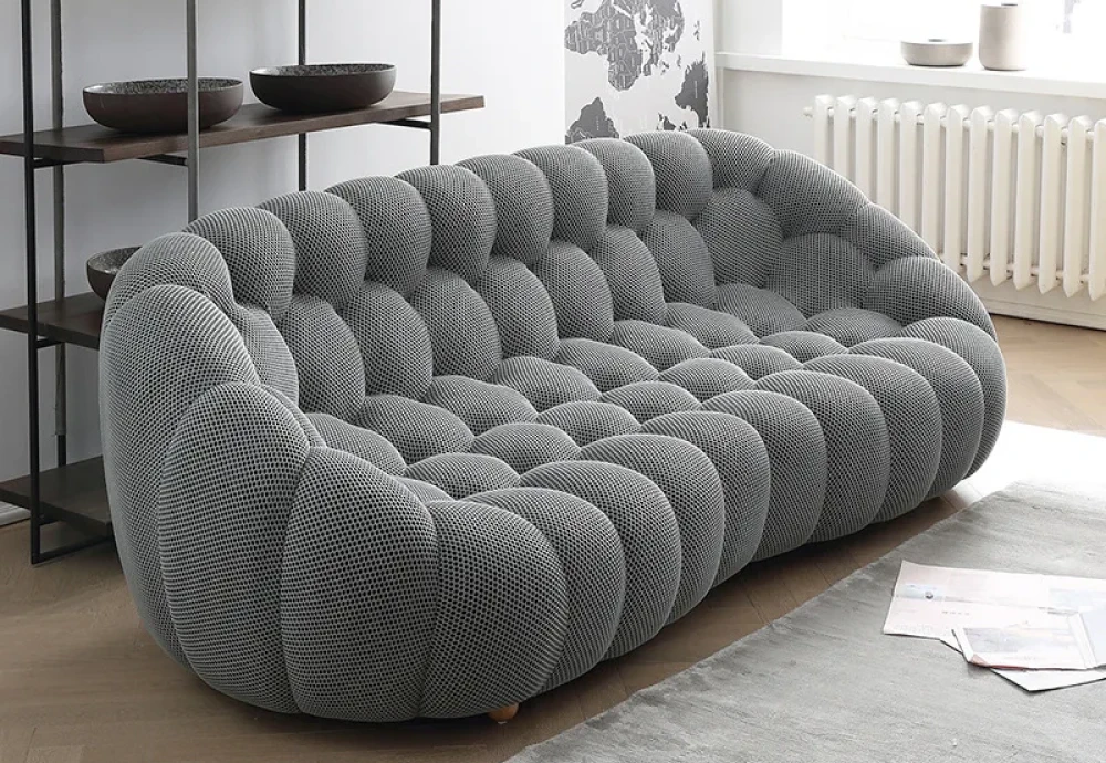 bubble 2 curved 3-4 seat sofa